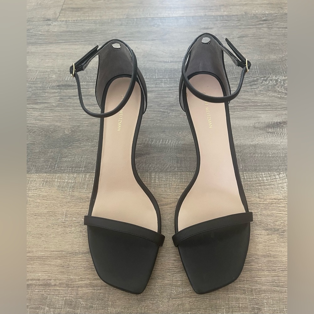 New Stuart Weitzman Nudistcurve Ankle Strap Sandal size 11